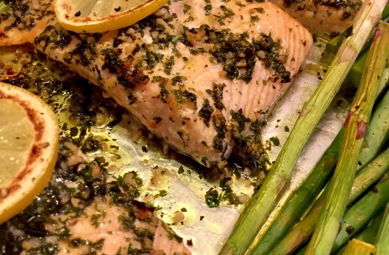 One Pan Salmon